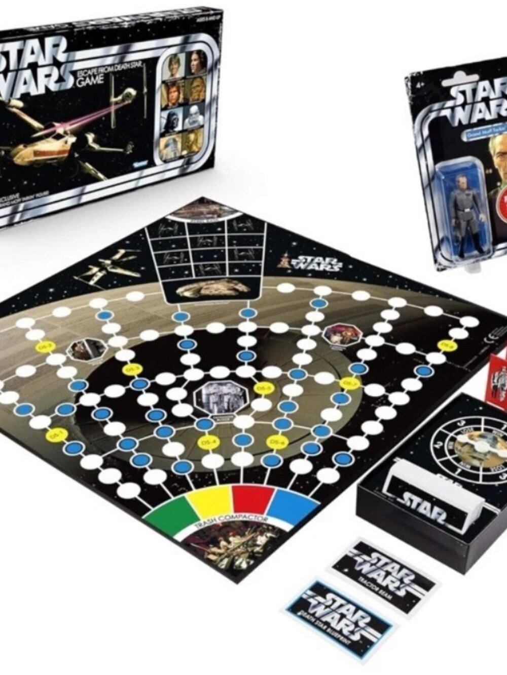 Star Wars Escape from Death Star Board Game Kenner Exclusive Grand Moff Tarkin